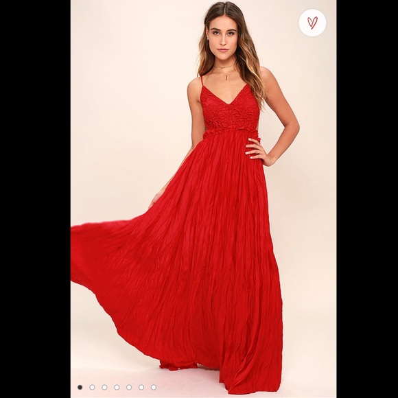 COPY - Lulus Snowy Meadow Crocheted Maxi Dress - Picture 2 of 10